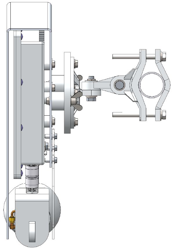 wi300 vue arire reglage site  azimuth